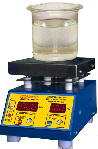 Equiptronics  HOT PLATE WITH MAGNETIC STIRRER